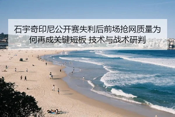 石宇奇印尼公开赛失利后前场抢网质量为何再成关键短板 技术与战术研判
